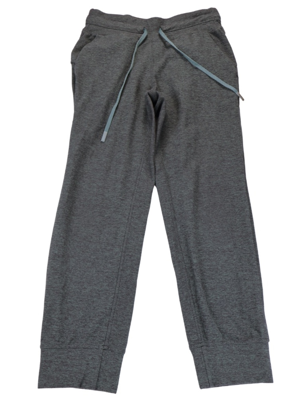 Lululemon Gray Heathered Jogger Pants Size 4 Drawstring Athletic Lounge